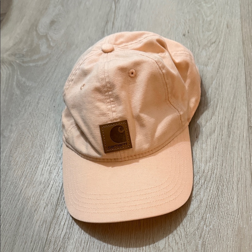 Carhartt light orange hat